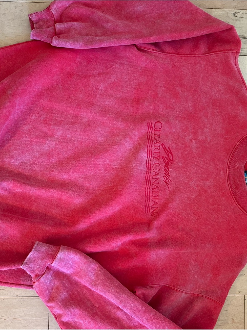 Vintage 80s Eddie Bauer Pink Crewneck Sweatshirt